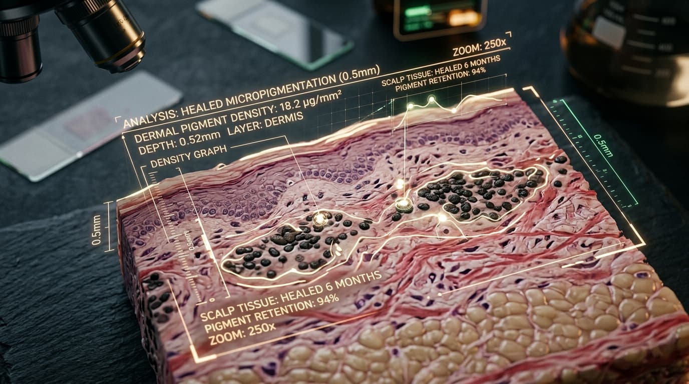 Dermal Healing Telemetry Cross Section
