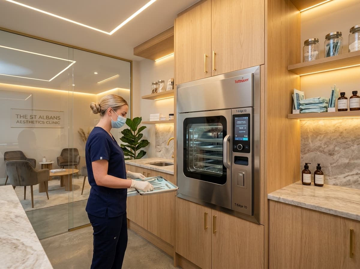 Hospital Cleanroom sterilised equipment Suite